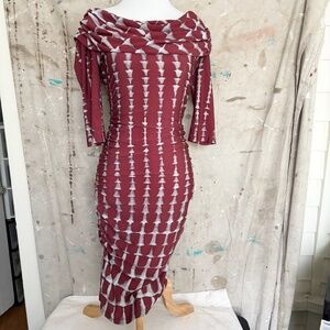 3.1 Phillip Lim Off Shoulder Cowl Bodycon Dress